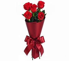 Букет 5 Красных роз Эдлесс Лав в Гавердовский