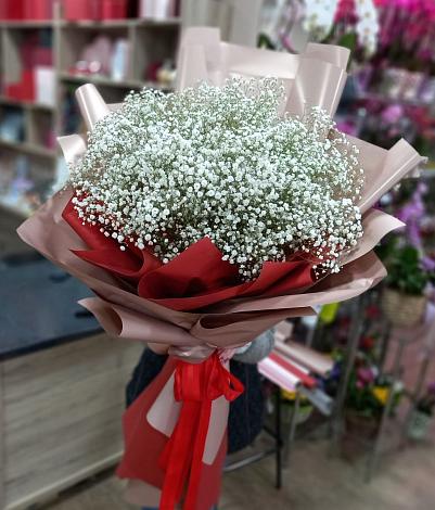 Букет цветов из: Гипсофила в Гавердовский
