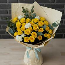 Букет цветов из:  Розы в Гавердовский