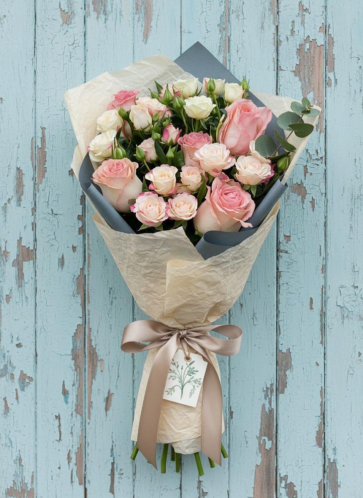 Букет цветов из: Розы в Гавердовский