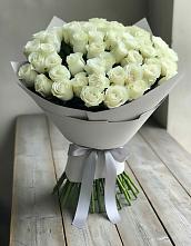 Букет 35 Белых роз в Гавердовский