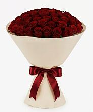 Букет 101 Бордовая роза Блэк Бакарра в Гавердовский