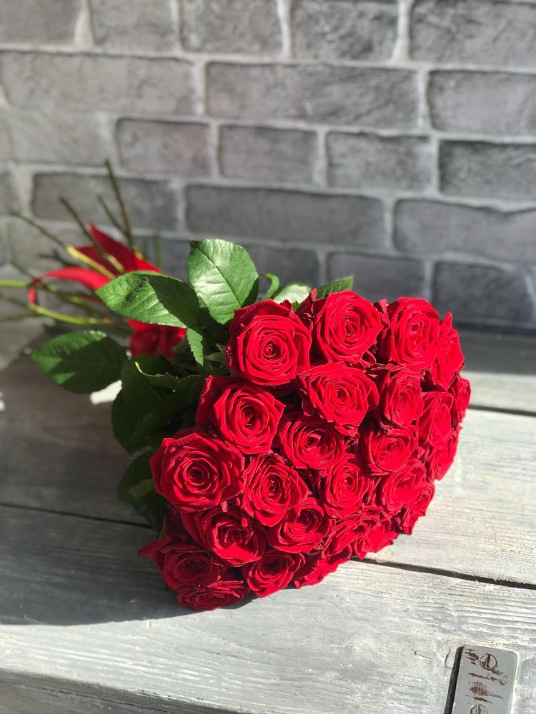 Букет Красные розы Фридом в Гавердовский