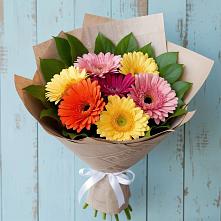 Букет цветов из:  Герберы в Гавердовский
