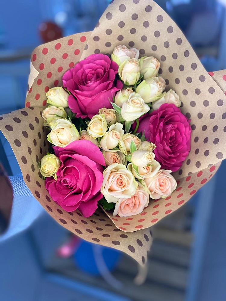 Букет цветов из: Розы в Гавердовский