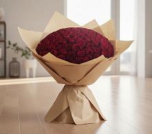Букет 101 Красная роза в Гавердовский
