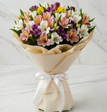 Букет цветов из:  Альстромерии в Гавердовский