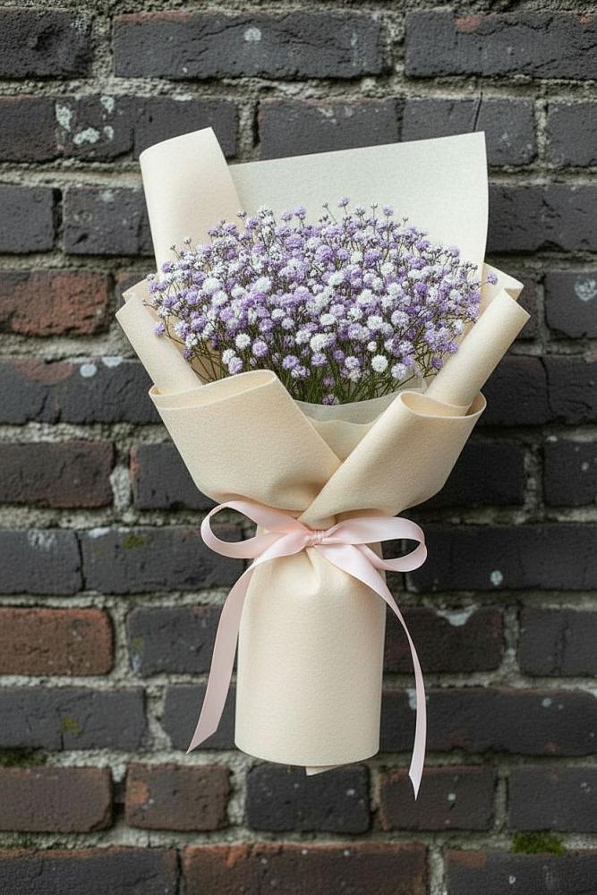 Букет цветов из: Гипсофила в Гавердовский