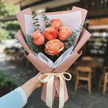 Букет цветов из:  Розы в Гавердовский