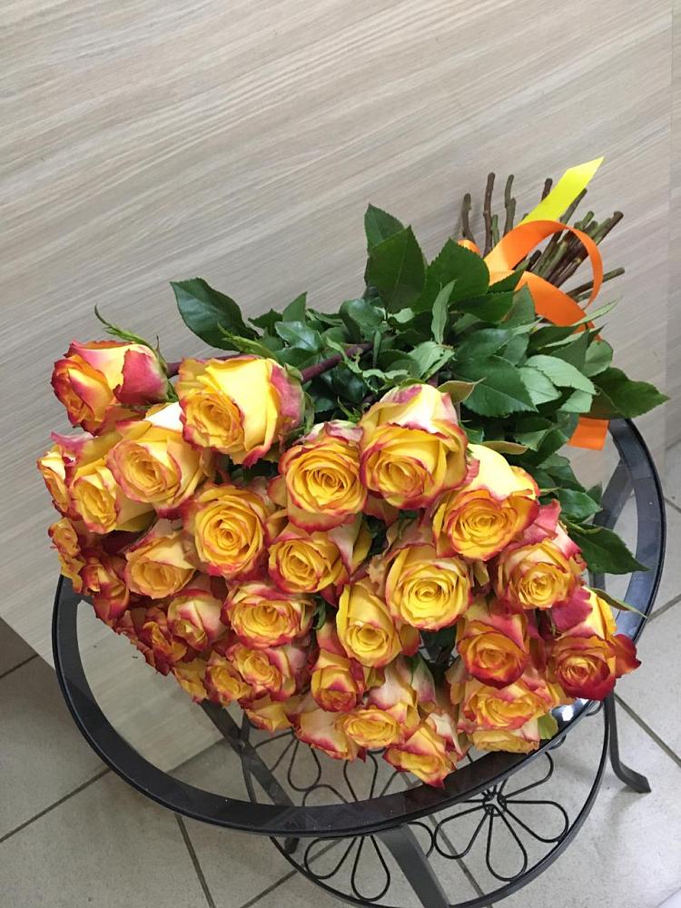 Букет Желтые розы в Гавердовский