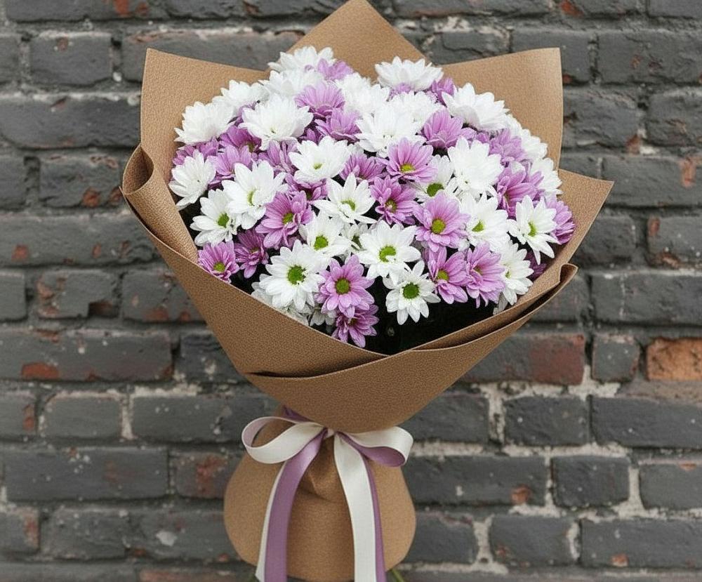 Букет цветов из: Хризантемы в Гавердовский