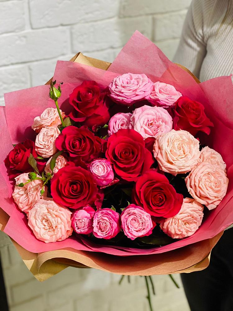 Букет цветов из: Розы в Гавердовский