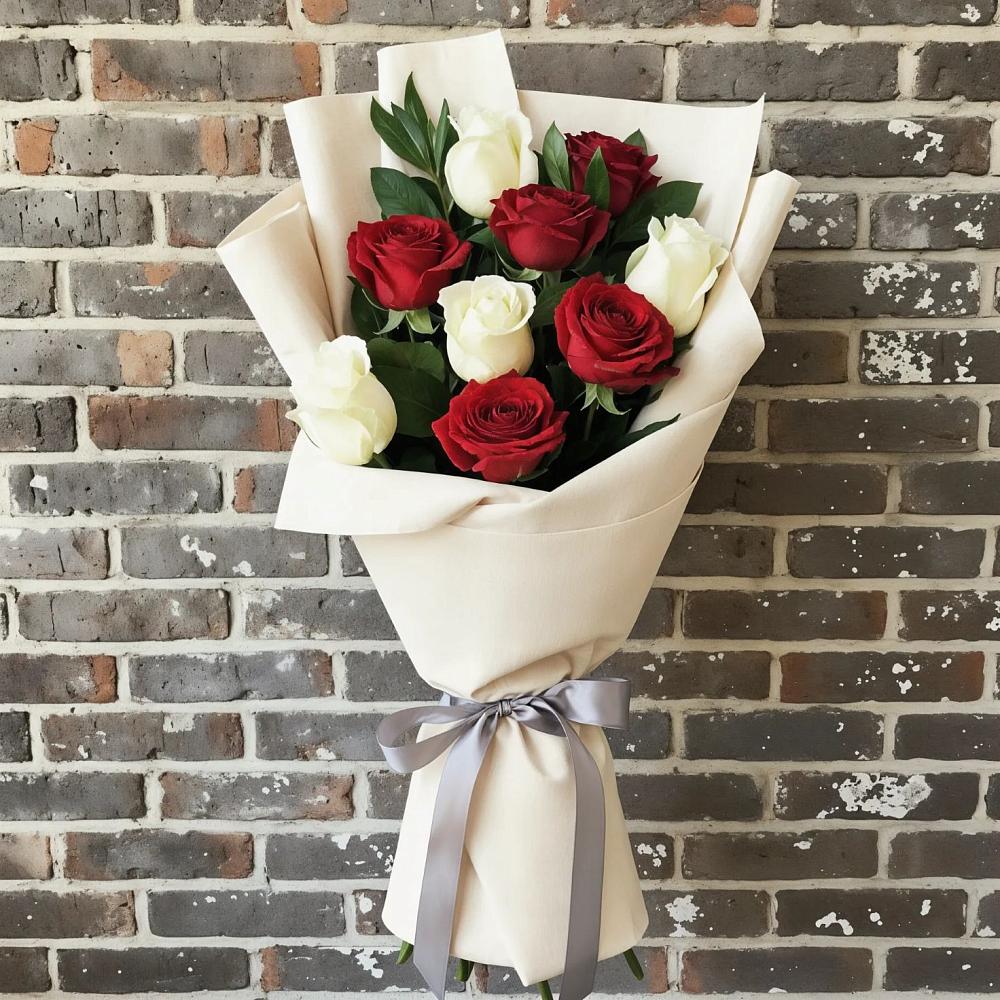 Букет цветов из: Розы в Гавердовский