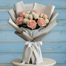 Букет цветов из:  Розы #REPLACE_PRED# Гавердовский