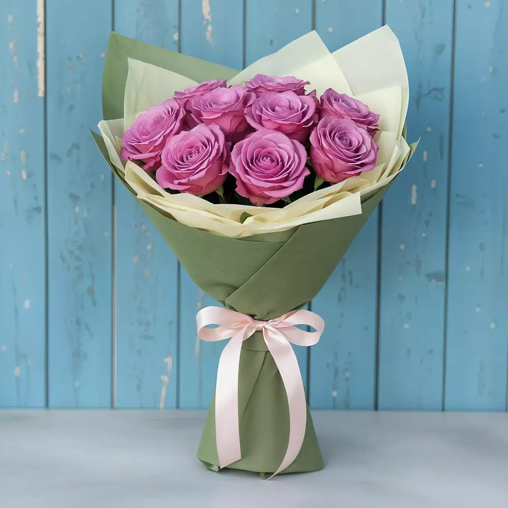 Букет Розы Фёрст Леди в Гавердовский