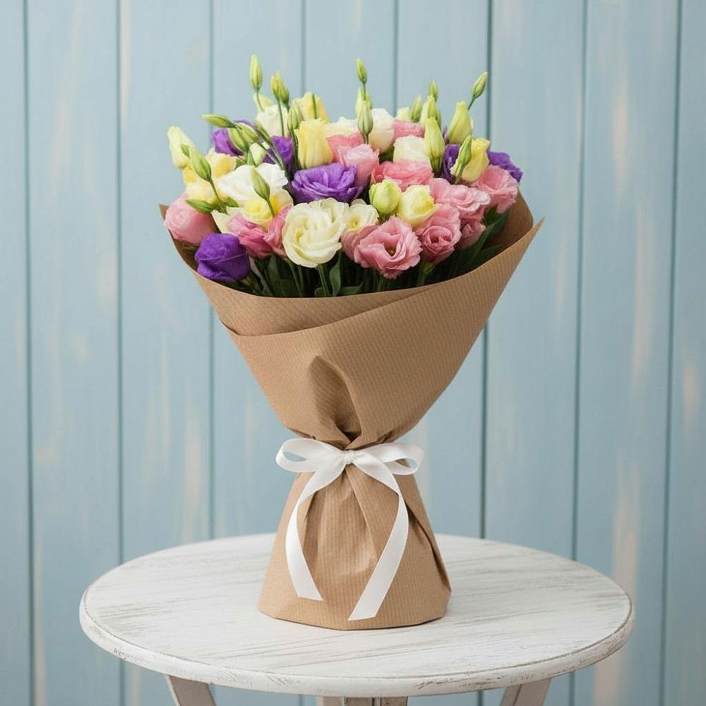 Букет цветов из: Лизиантусы в Гавердовский