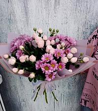 Букет цветов из:  Розы и Хризантемы #REPLACE_PRED# Гавердовский