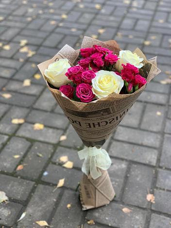Букет цветов из: Розы в Гавердовский