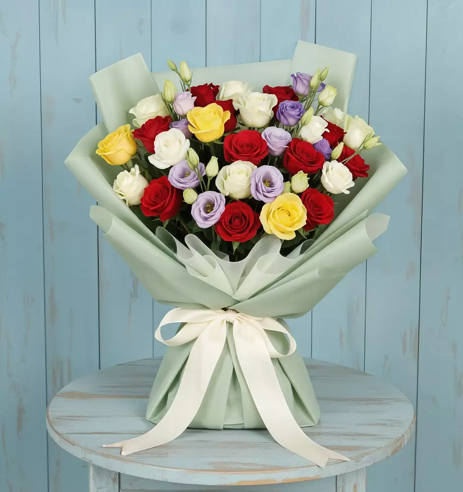 Букет цветов из: Розы в Гавердовский