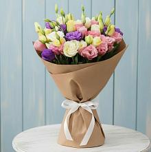 Букет цветов из:  Лизиантусы в Гавердовский
