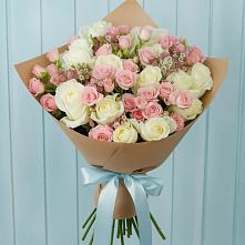 Букет цветов из:  Розы в Гавердовский