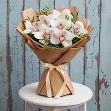 Букет цветов из:  Орхидеи и Розы в Гавердовский