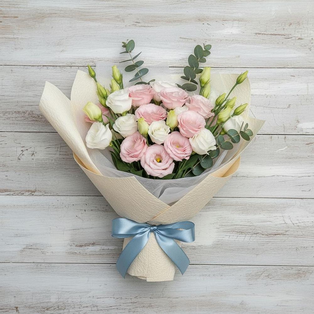 Букет цветов из: Лизиантусы в Гавердовский